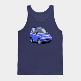 REVAi G-Wiz micro electric car in blue Tank Top